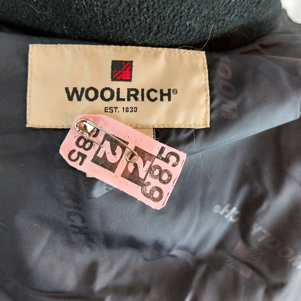 Vtg Woolrich Womens Wool Hazelnut/Heather Cozy Warm Insulated Zip Jacket Sz L - Picture 4 of 9